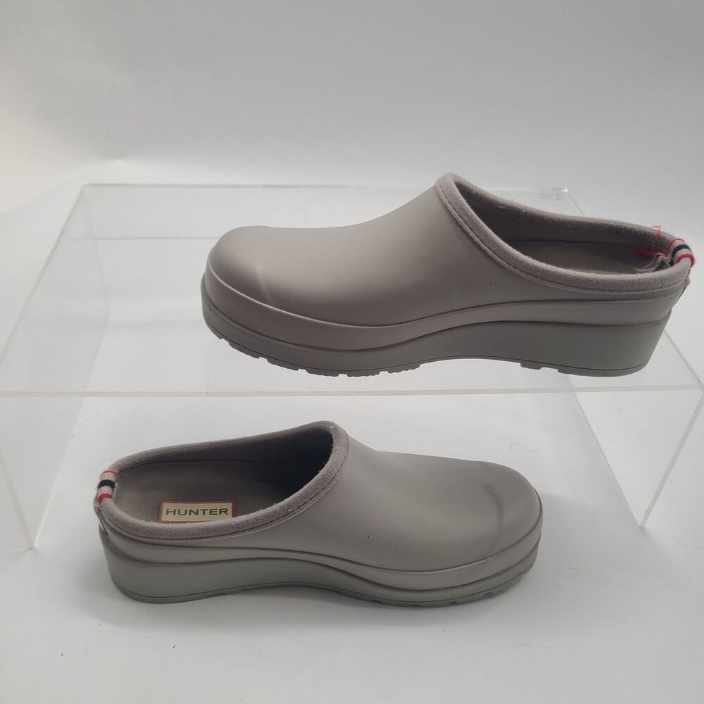 Hunter Original Play Clogs 'Zinc' / WF1002RMA / Women's Size 8 - Picture 3 of 9